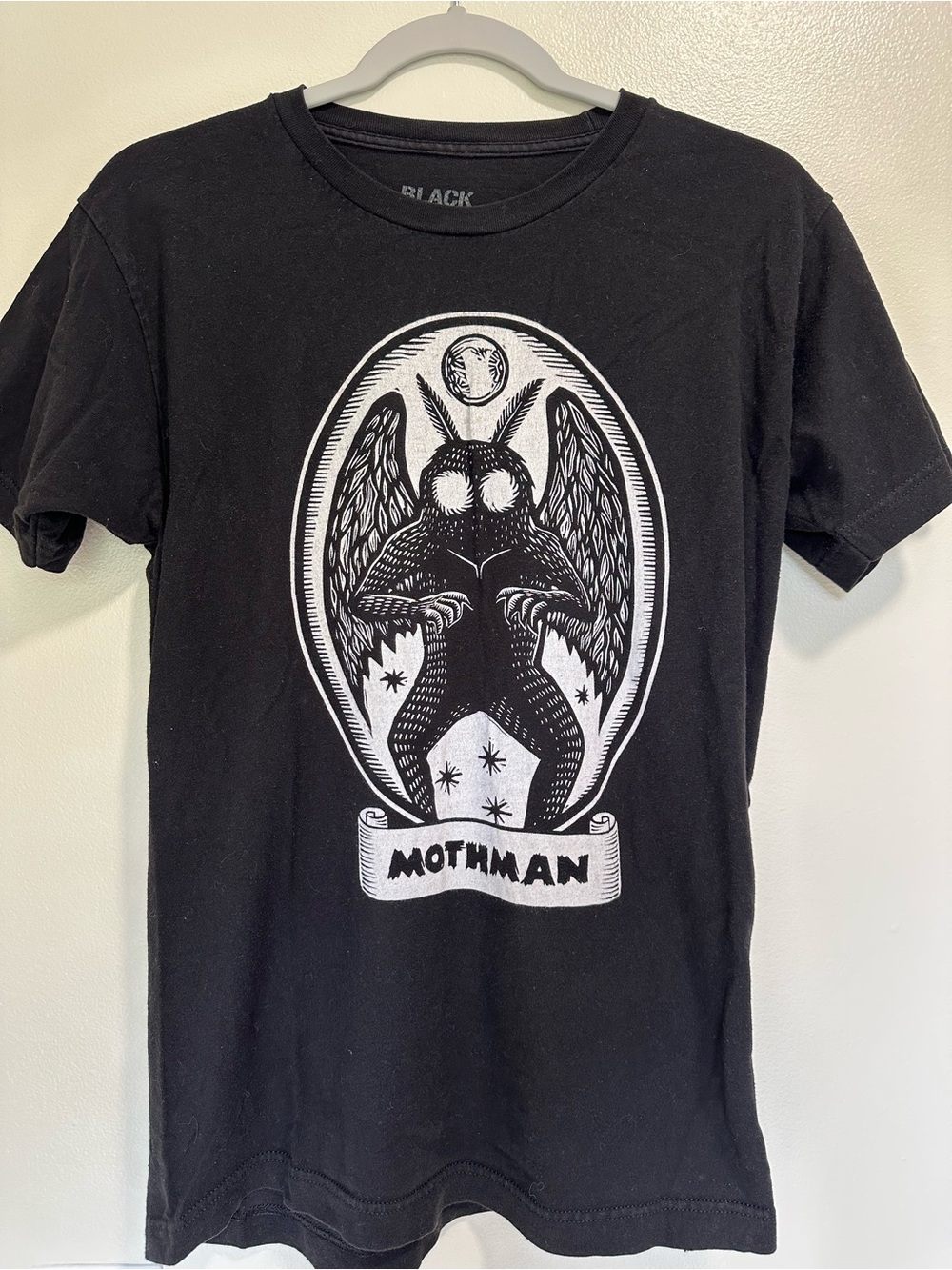 Black Mothman Graphic Tee